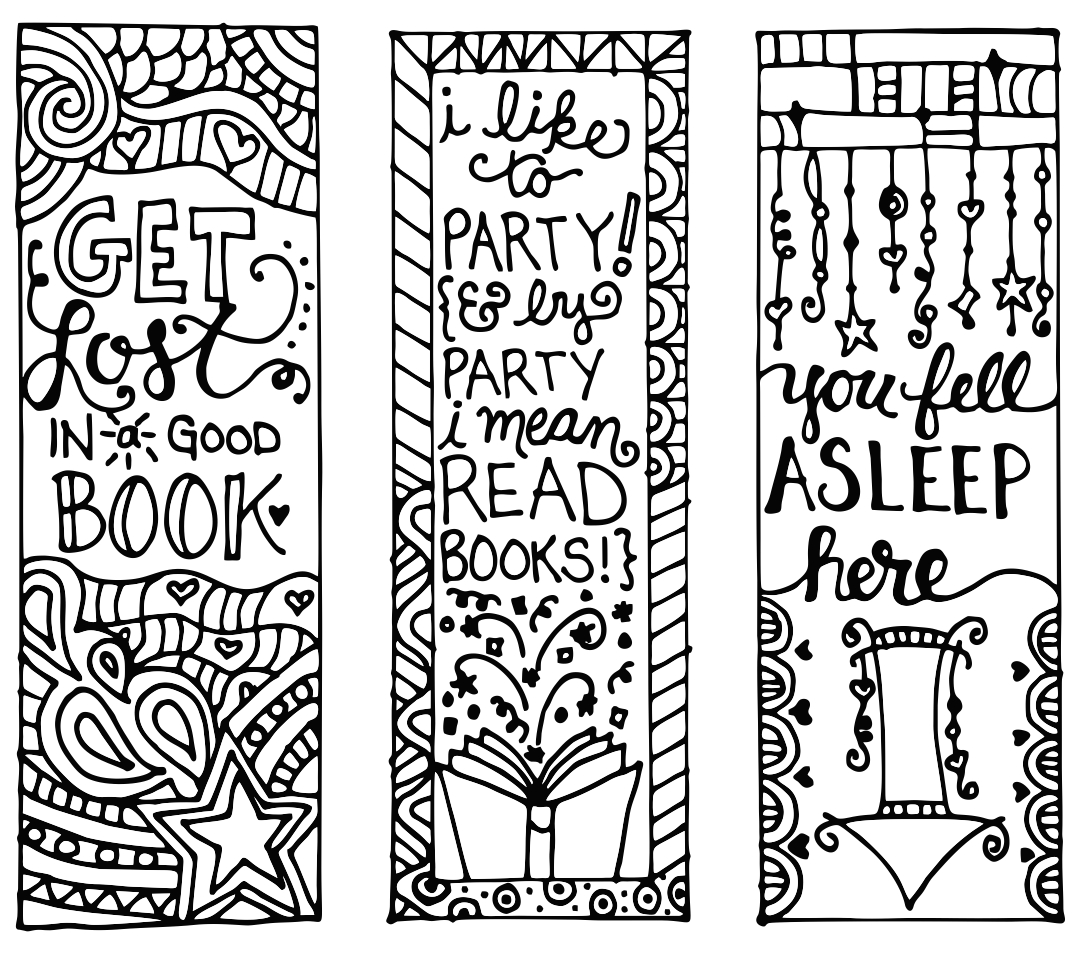 Printable Coloring Bookmarks For Kids_22037
