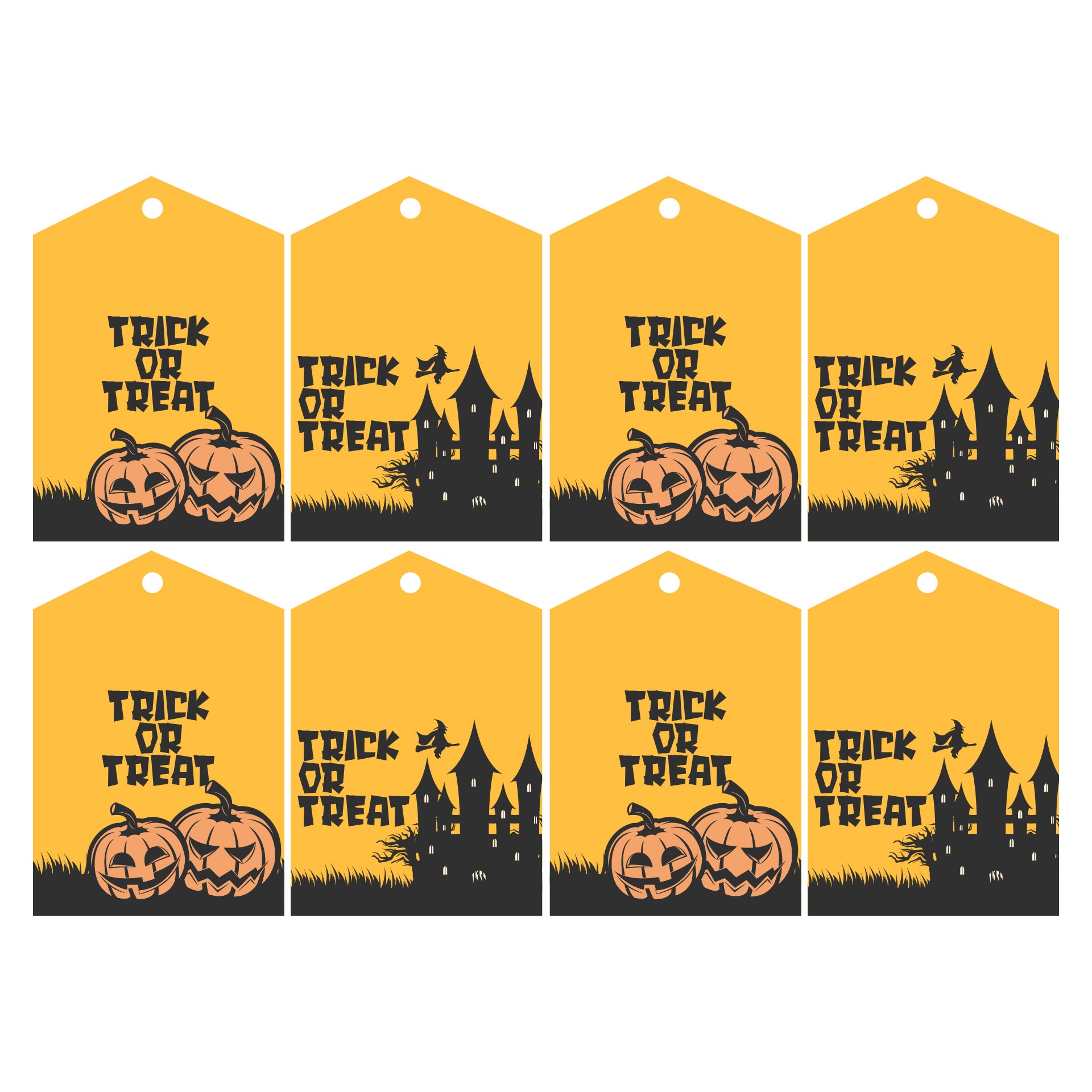 Printable Halloween Treat Bag Tag_90174