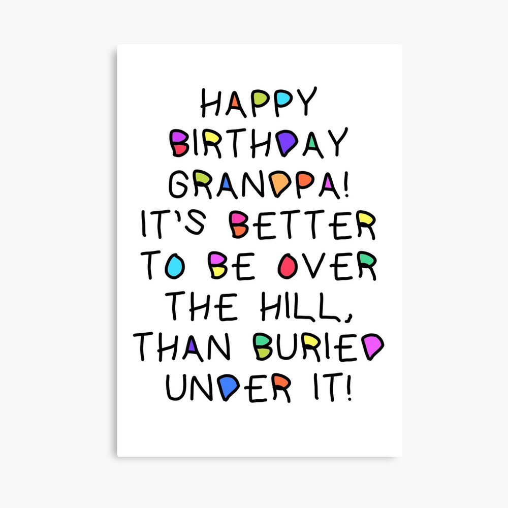 Printable Happy Birthday Grandpa_93088