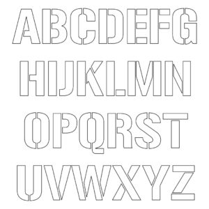 Printable Letter Stencils Designs_52391