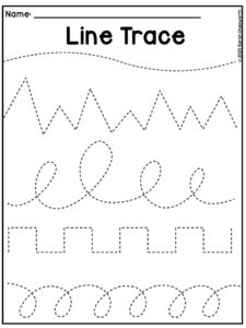 Printable Line Tracing Worksheets - Printable JD