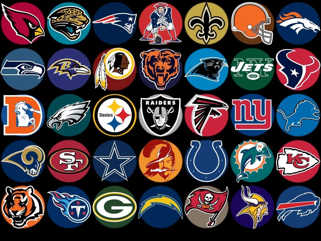 Printable NFL Football Logos_21007