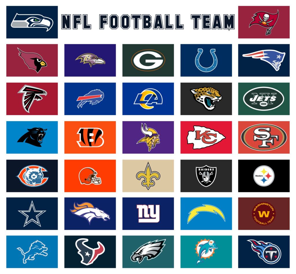 Printable NFL Football Logos - Printable JD