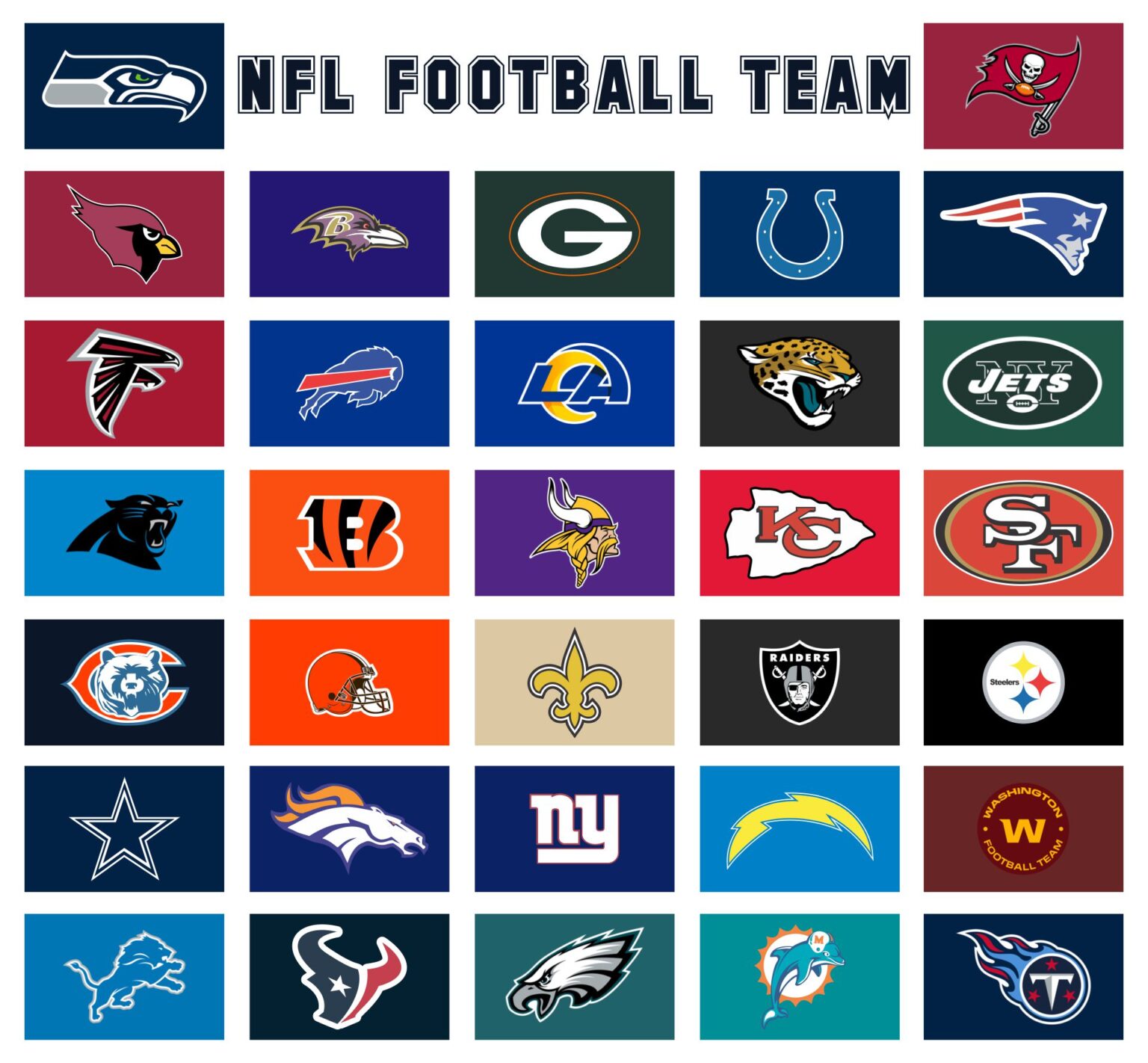 Printable Nfl Football Logos - Printable Jd