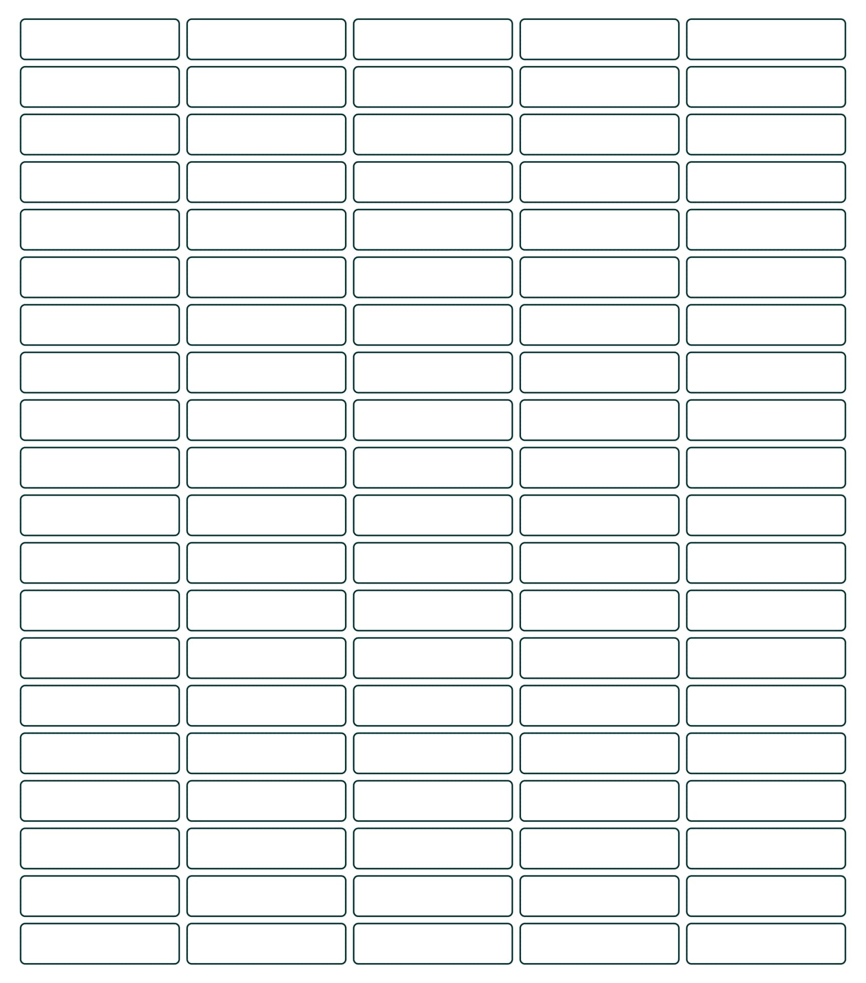 Printable Pendaflex Tab Inserts Printable JD