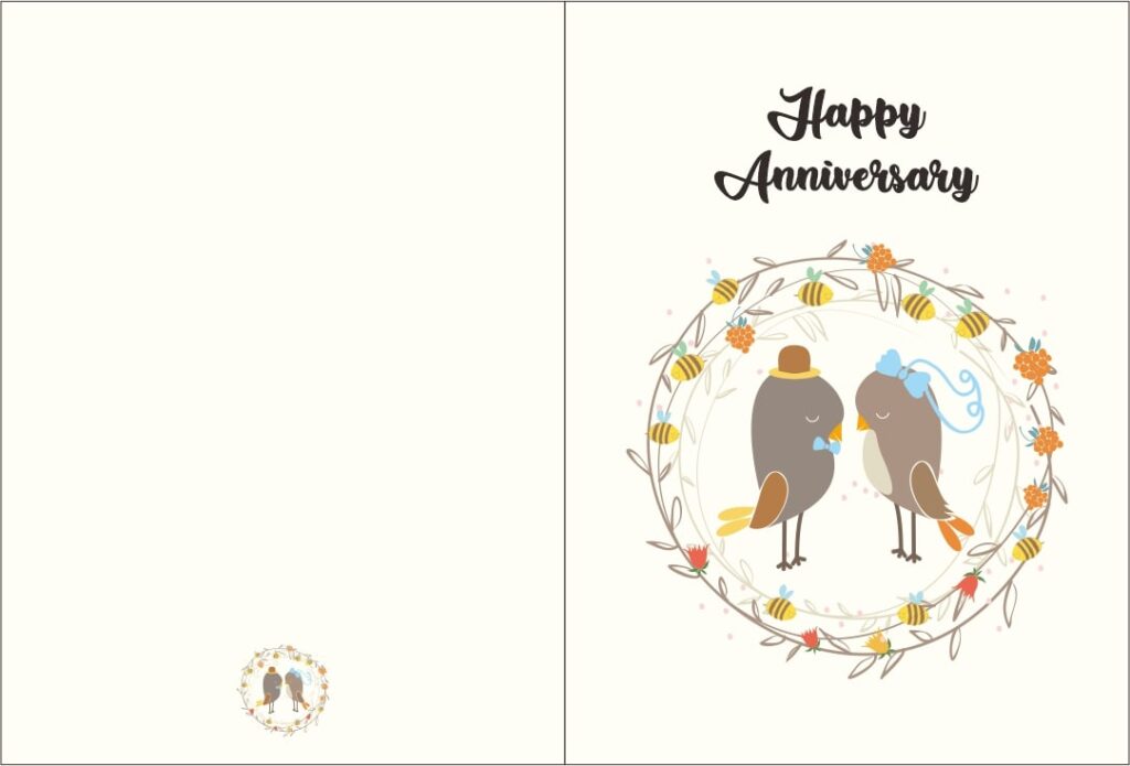 Printable Romantic Anniversary Cards Printable JD