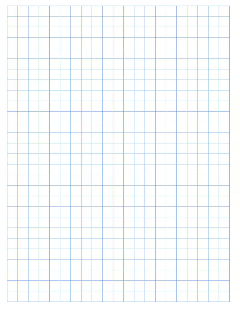 Printable Square Inch Grid Paper - Printable JD