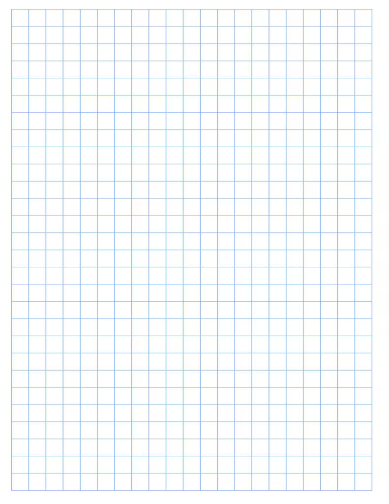 Printable Square Inch Grid Paper - Printable JD