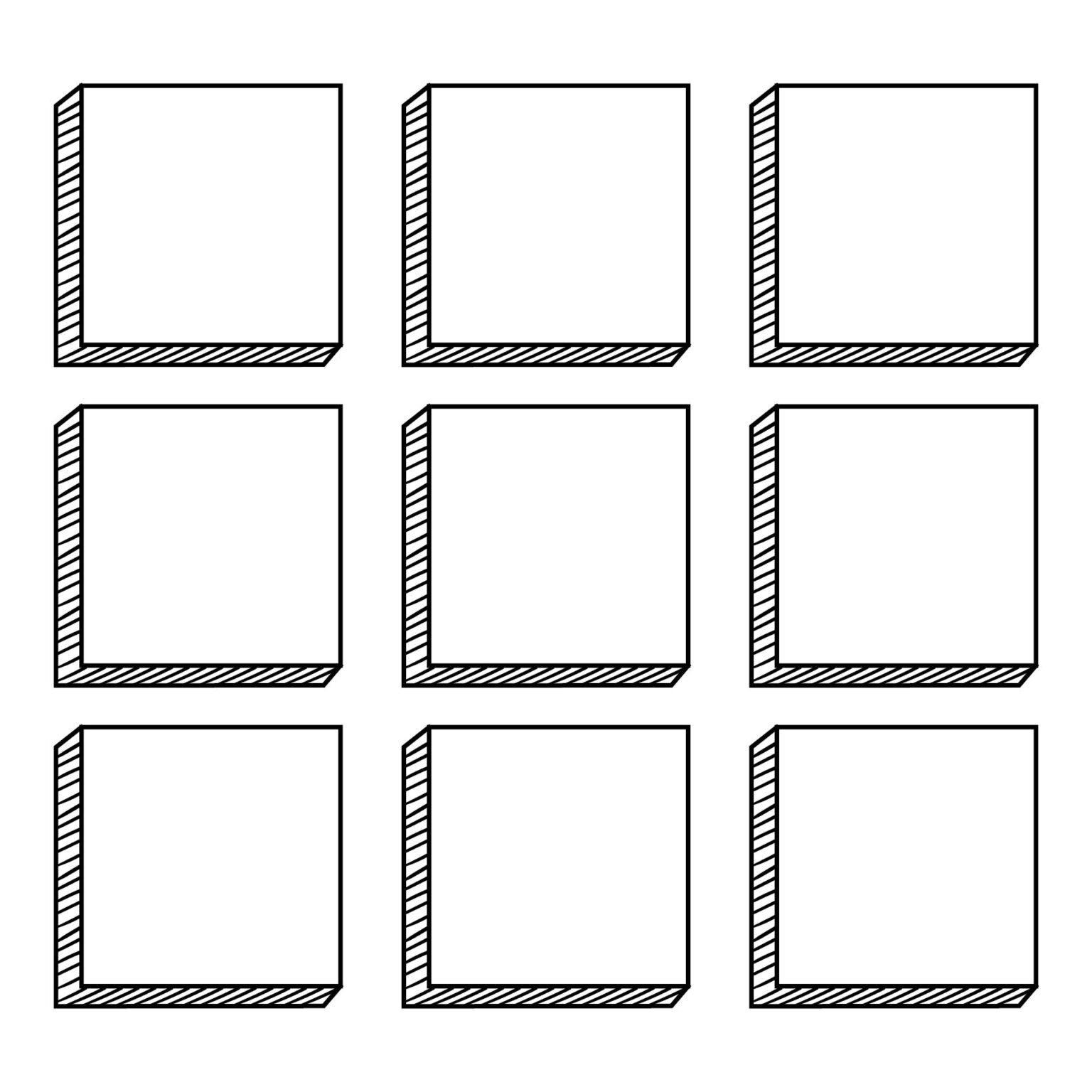 5 Best FREE Printable Square Templates Printable JD