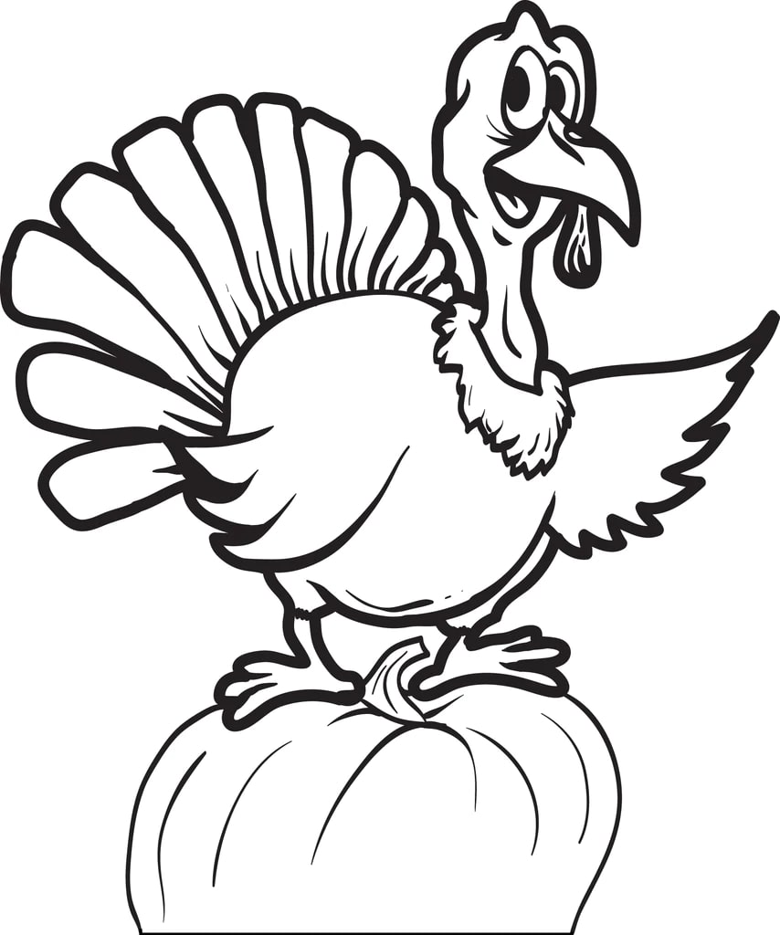 Printable Thanksgiving Turkey Face_93018