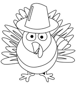 Printable Thanksgiving Turkey Face_99304