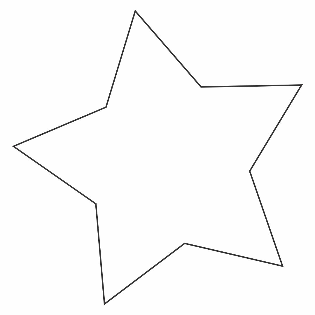 Printable 3D Star Template Printable JD