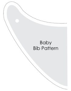 Printable Baby Bib Pattern Pacifier_63927