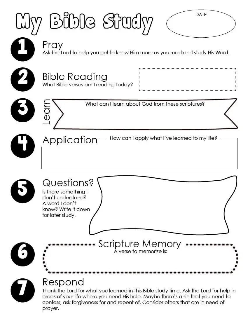 Printable Bible Study Notes_59178