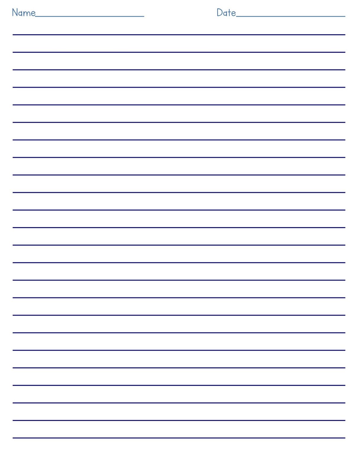 Printable Blank Cursive Worksheets - Printable JD