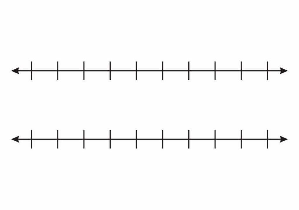 Printable Blank Number Line 1 10 Printable JD