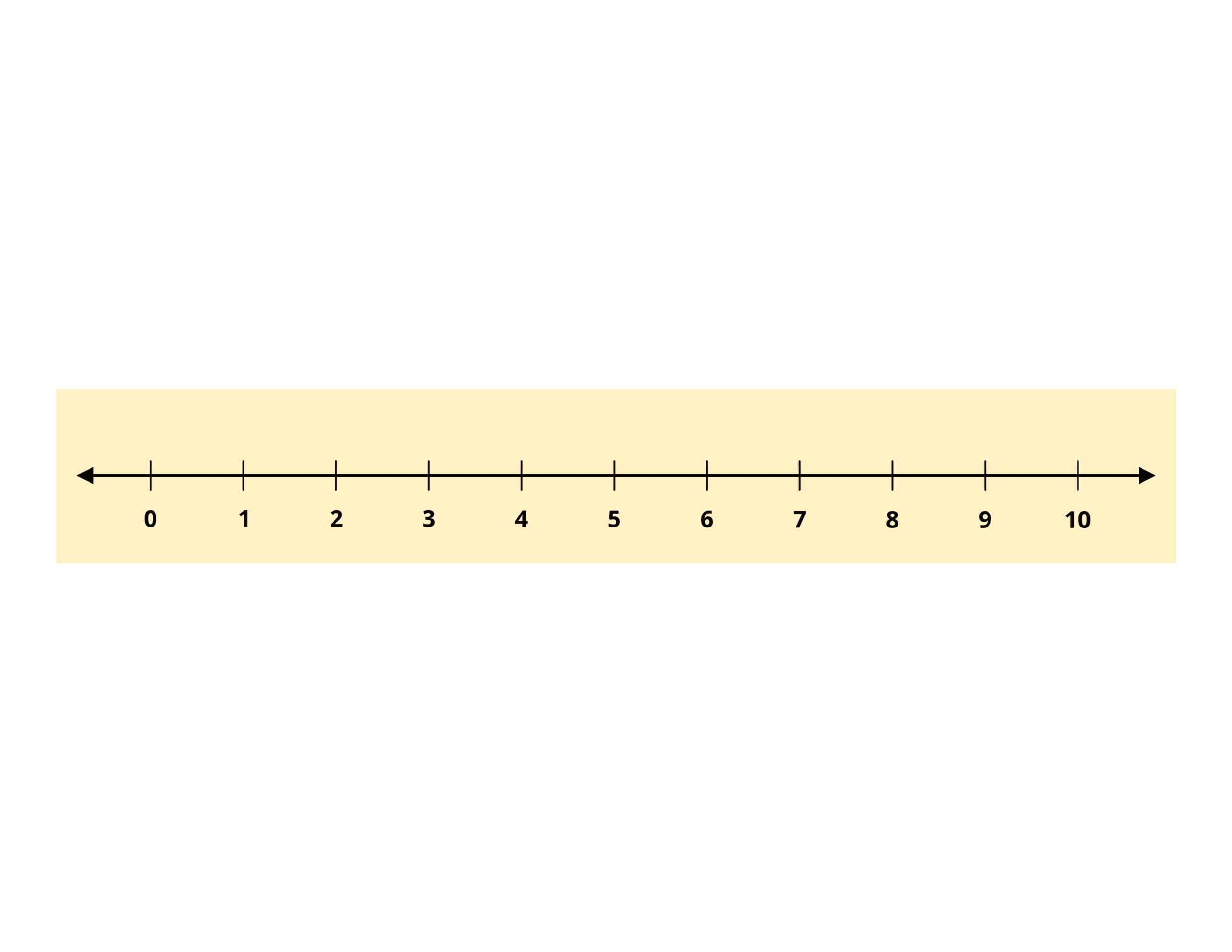 Printable Blank Number Line 1 10 Printable JD