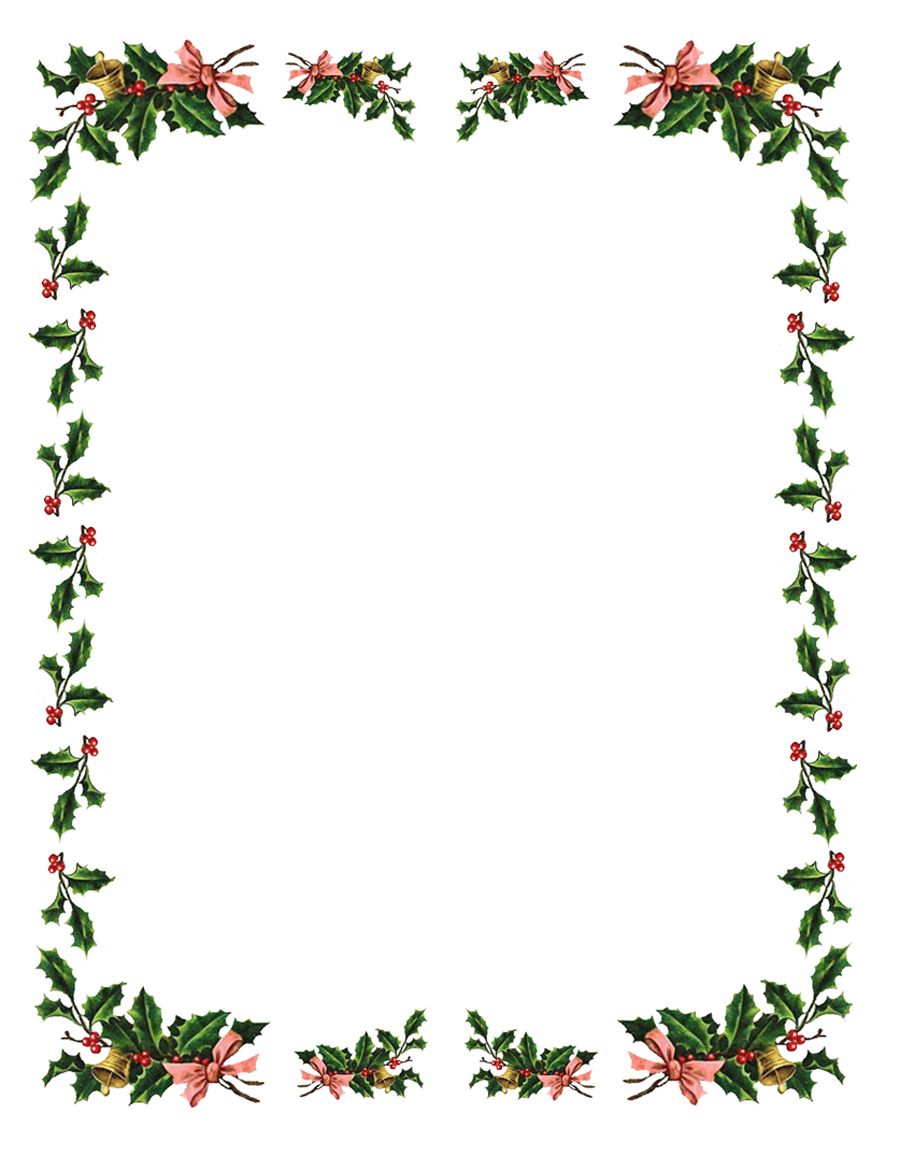 Printable Christmas Borders_96247