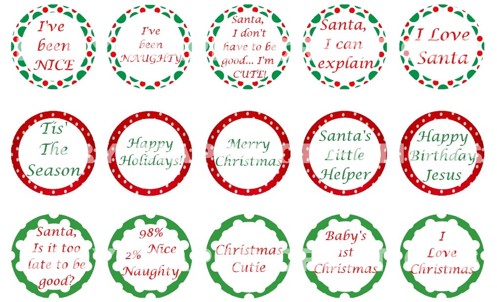 Printable Christmas Candy Gram Sayings_82071
