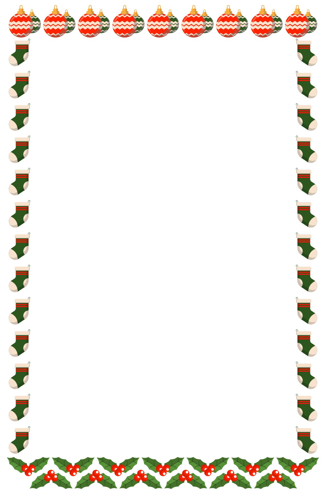 Printable Christmas Letter Head_52881