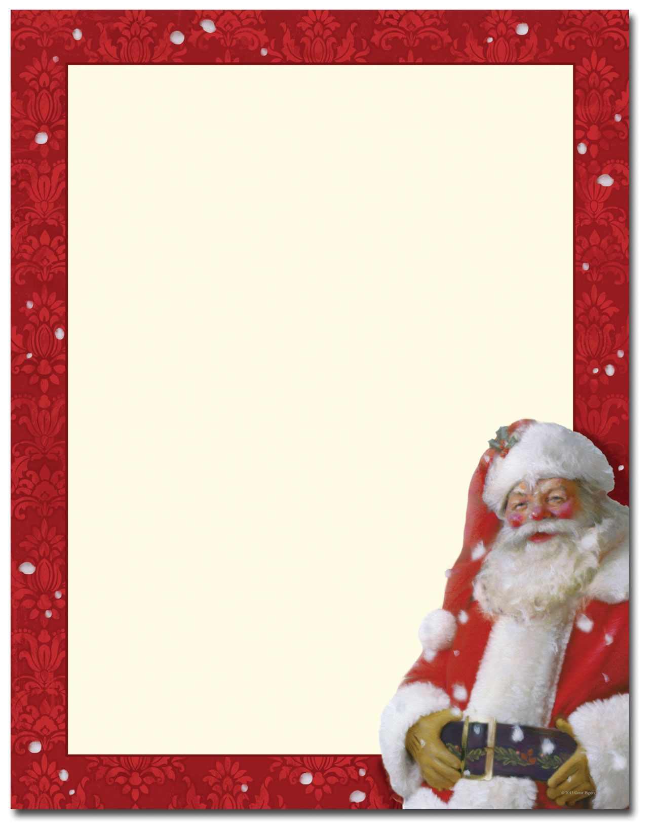 Printable Christmas Letter Head_52917