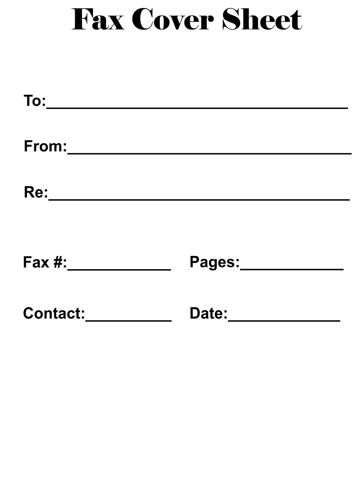 Printable Fax Cover Sheet_18836