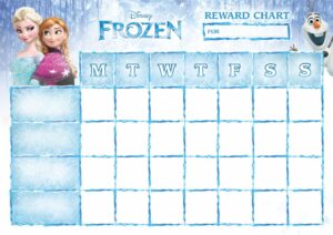 Printable Frozen Behavior Charts_81741