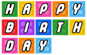 Printable Lego Birthday Cards To Color_28900