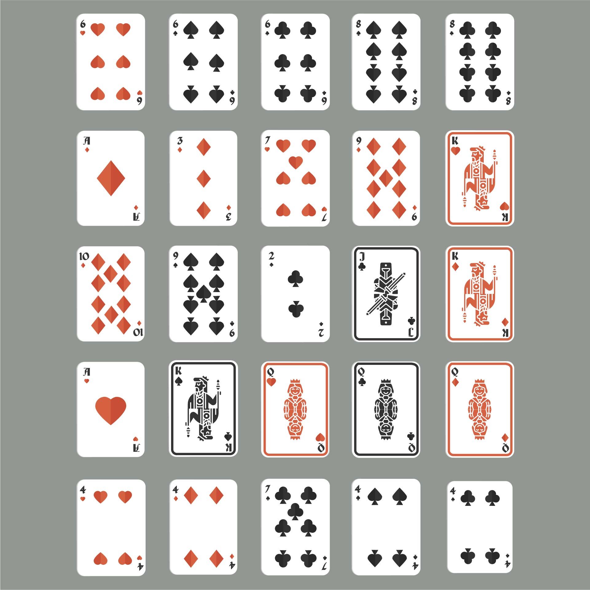 Printable Pokeno Playing Cards_25822