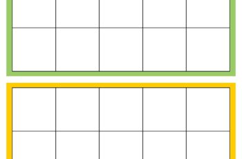 Printable Ten Frame Template