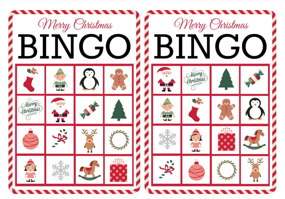 Free Printable Christmas Bingo Templates_25193
