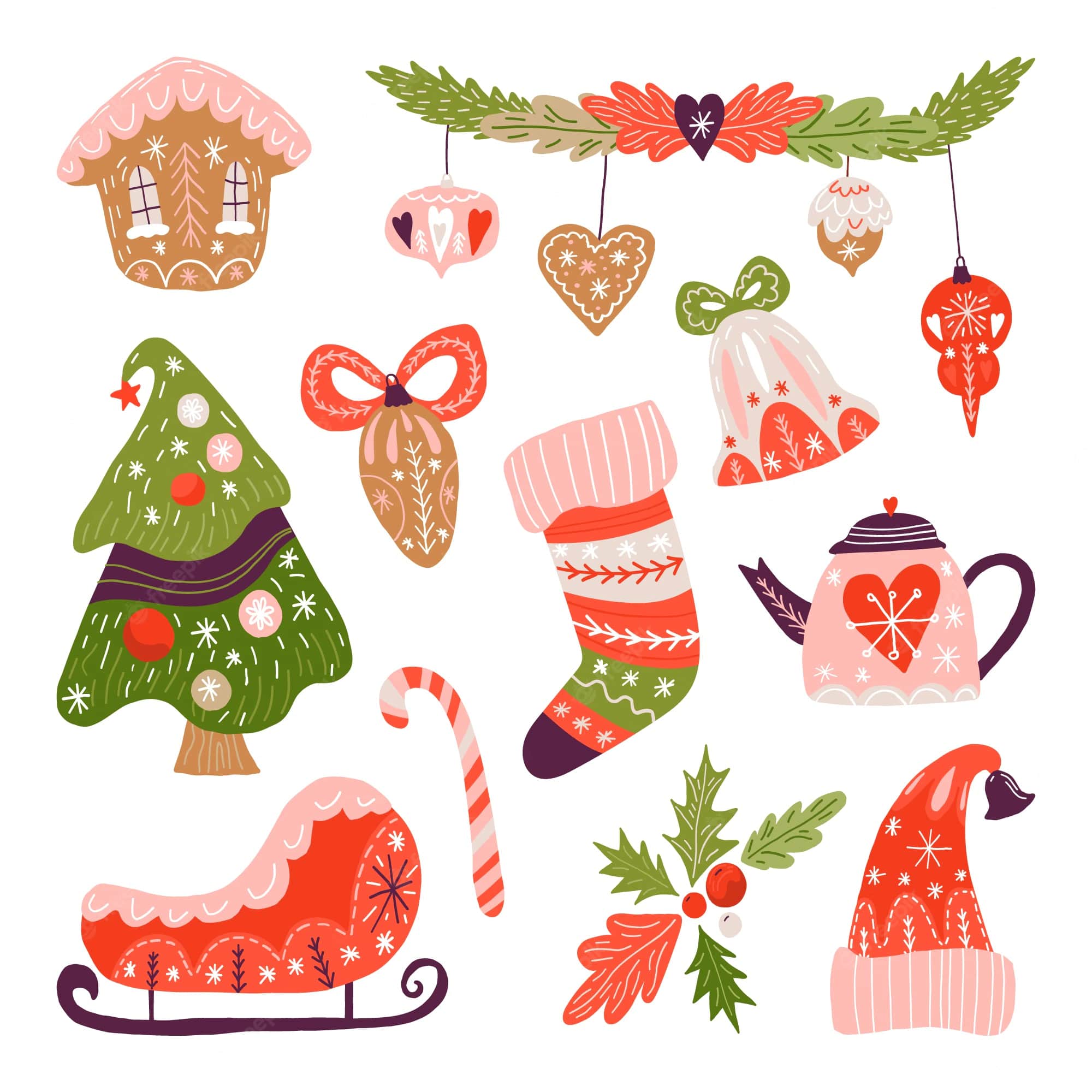 Free Printable Christmas Clip Art Images - Printable JD