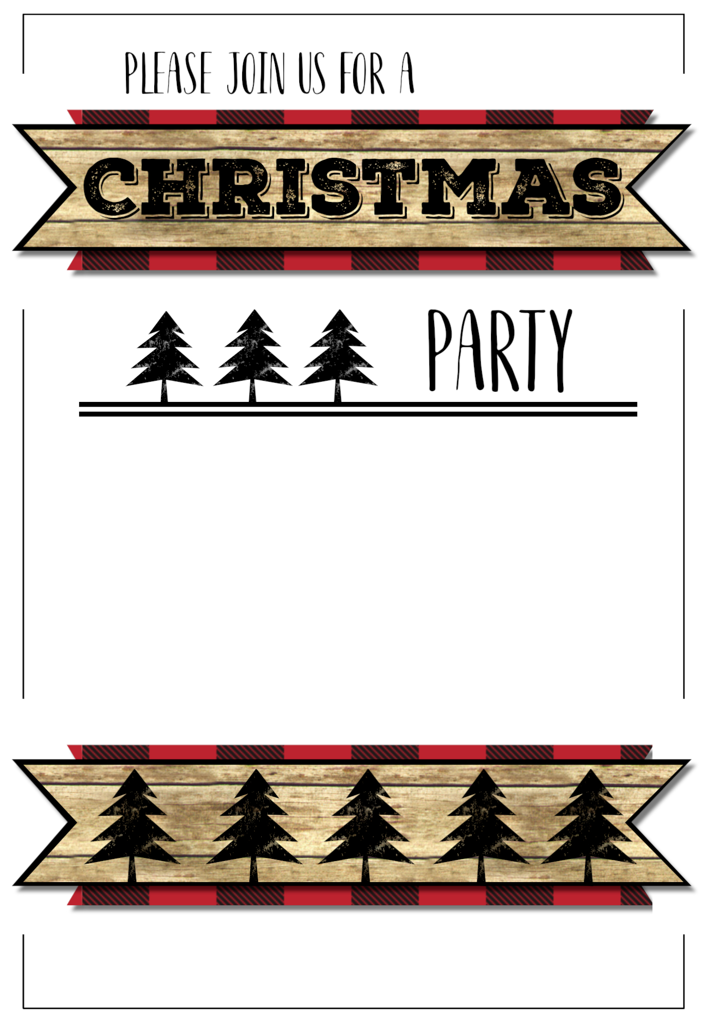 Free Printable Christmas Party Invitations_11930
