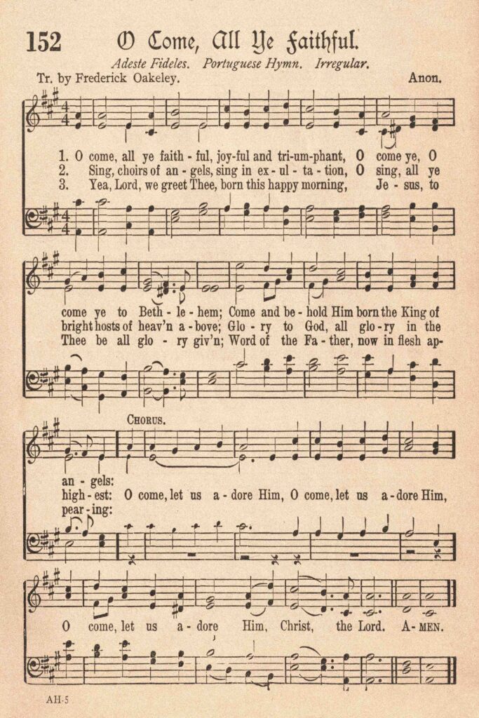 Free Printable Christmas Sheet Music - Printable JD