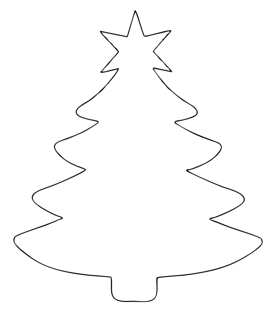 Free Printable Christmas Tree Pattern - Printable JD