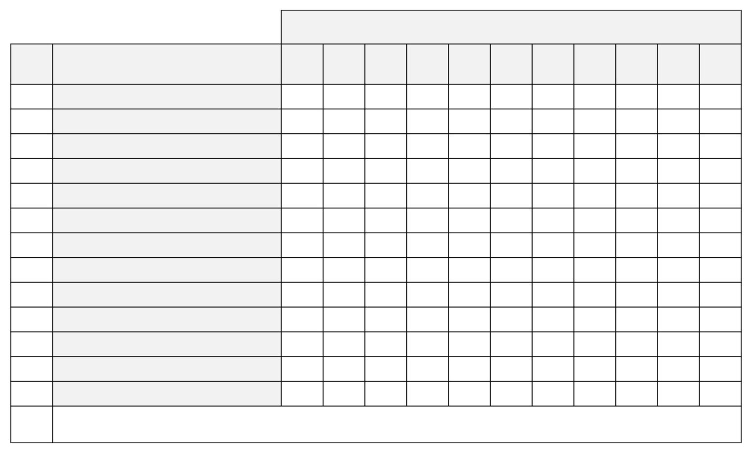 Printable Blank Data Charts Printable JD