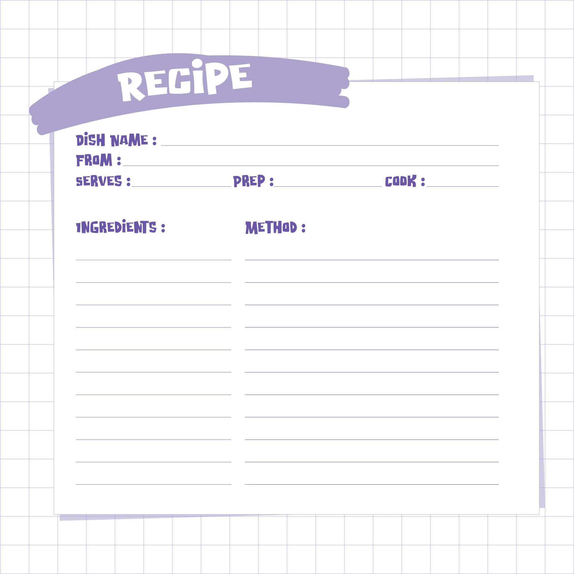 Printable Blank Recipe Pages_21936