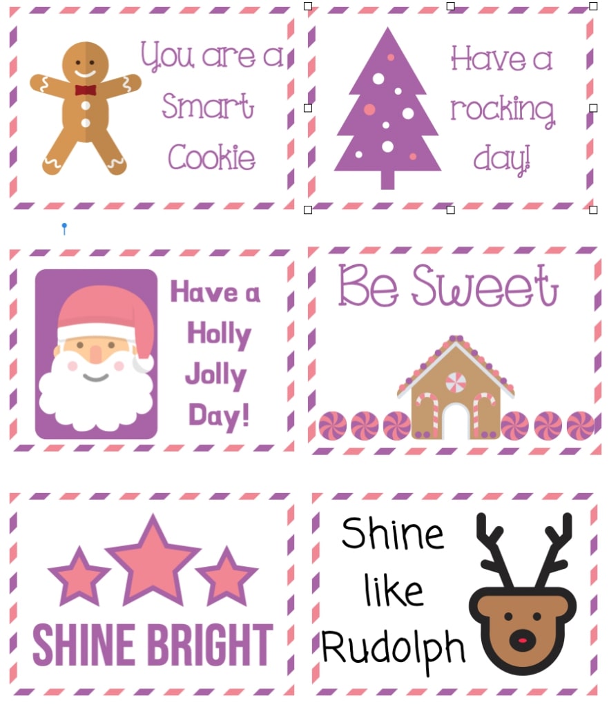 Printable Christmas Notes Printable JD