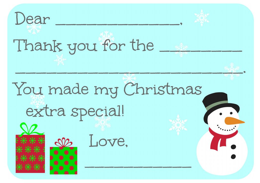 Printable Christmas Notes Printable JD