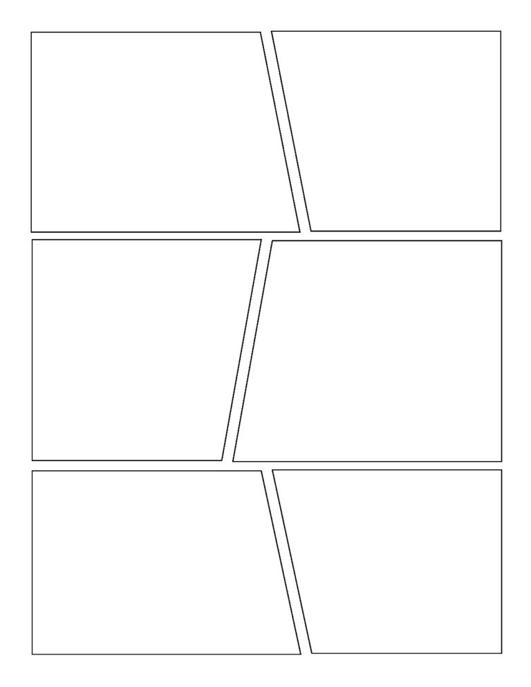 Printable Comic Book Panels - Printable JD