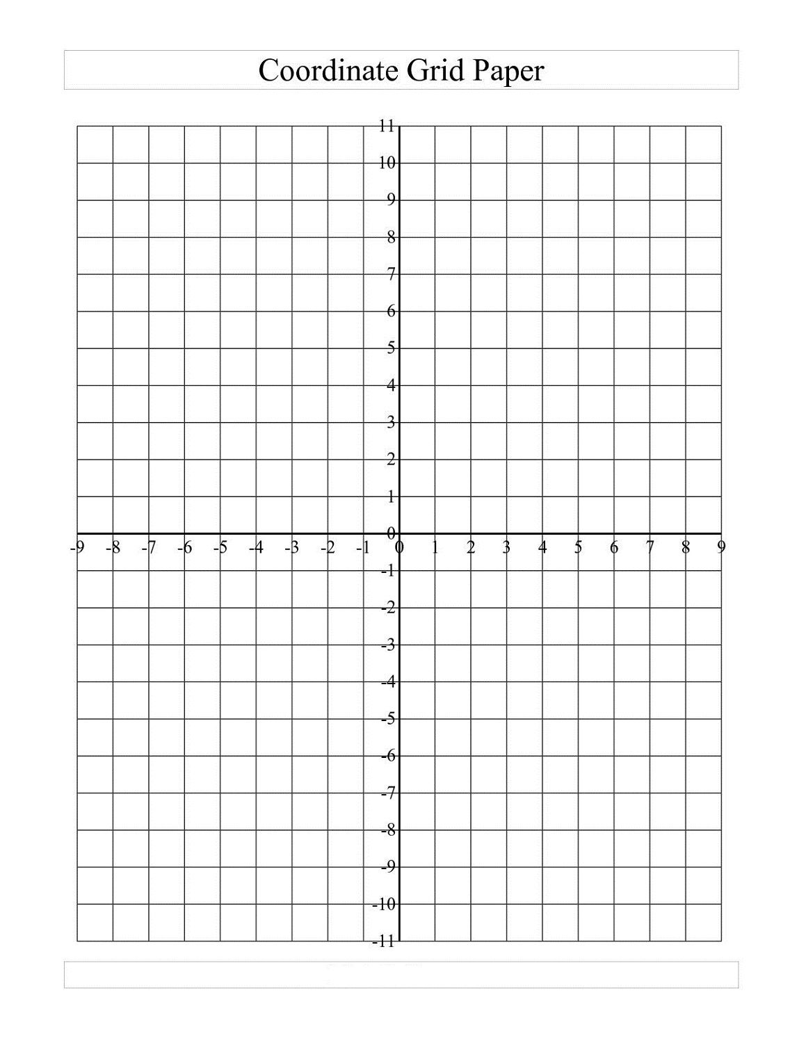 Printable Coordinate Picture Graphs_22693