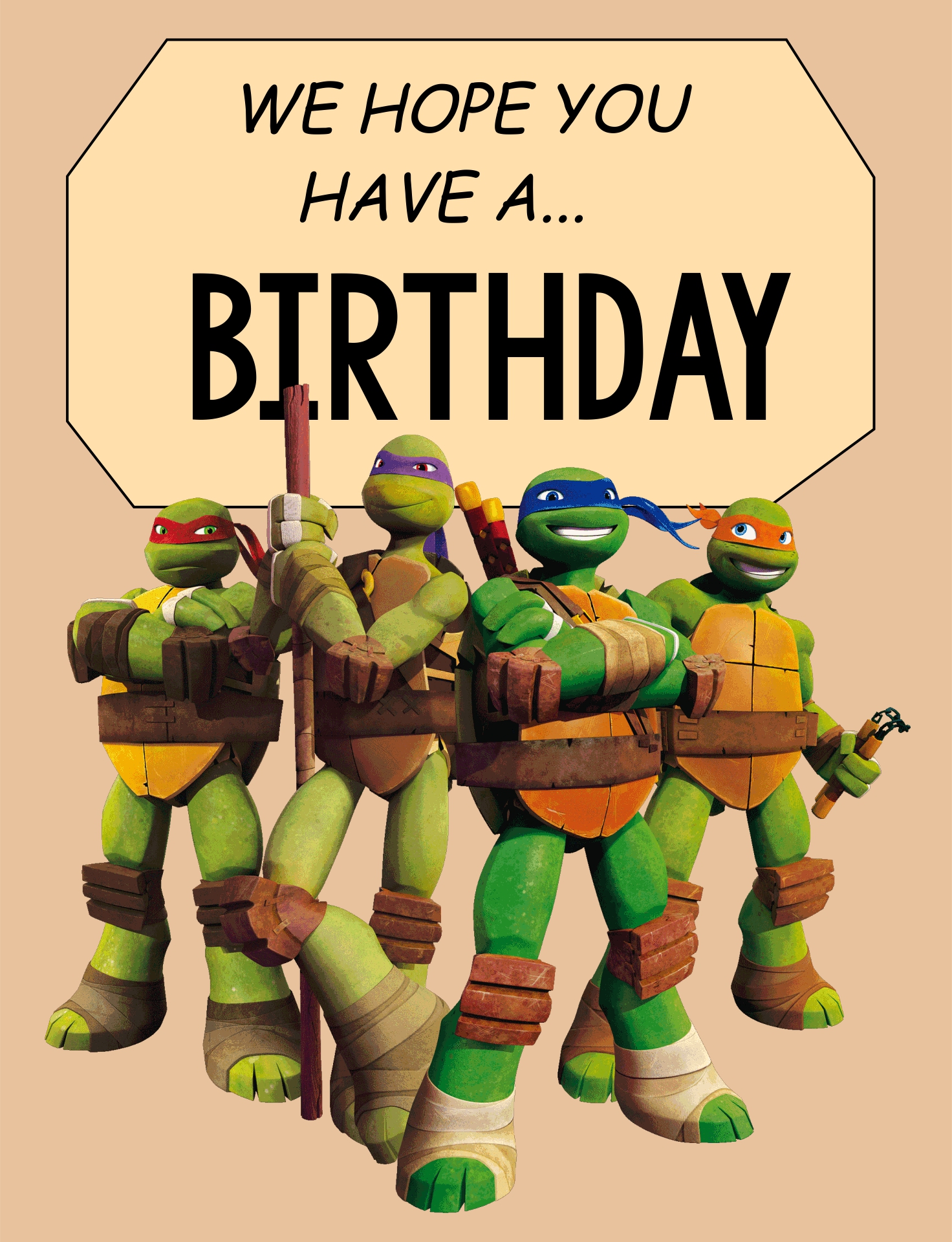 Printable TMNT Birthday Cards Birthday_21848