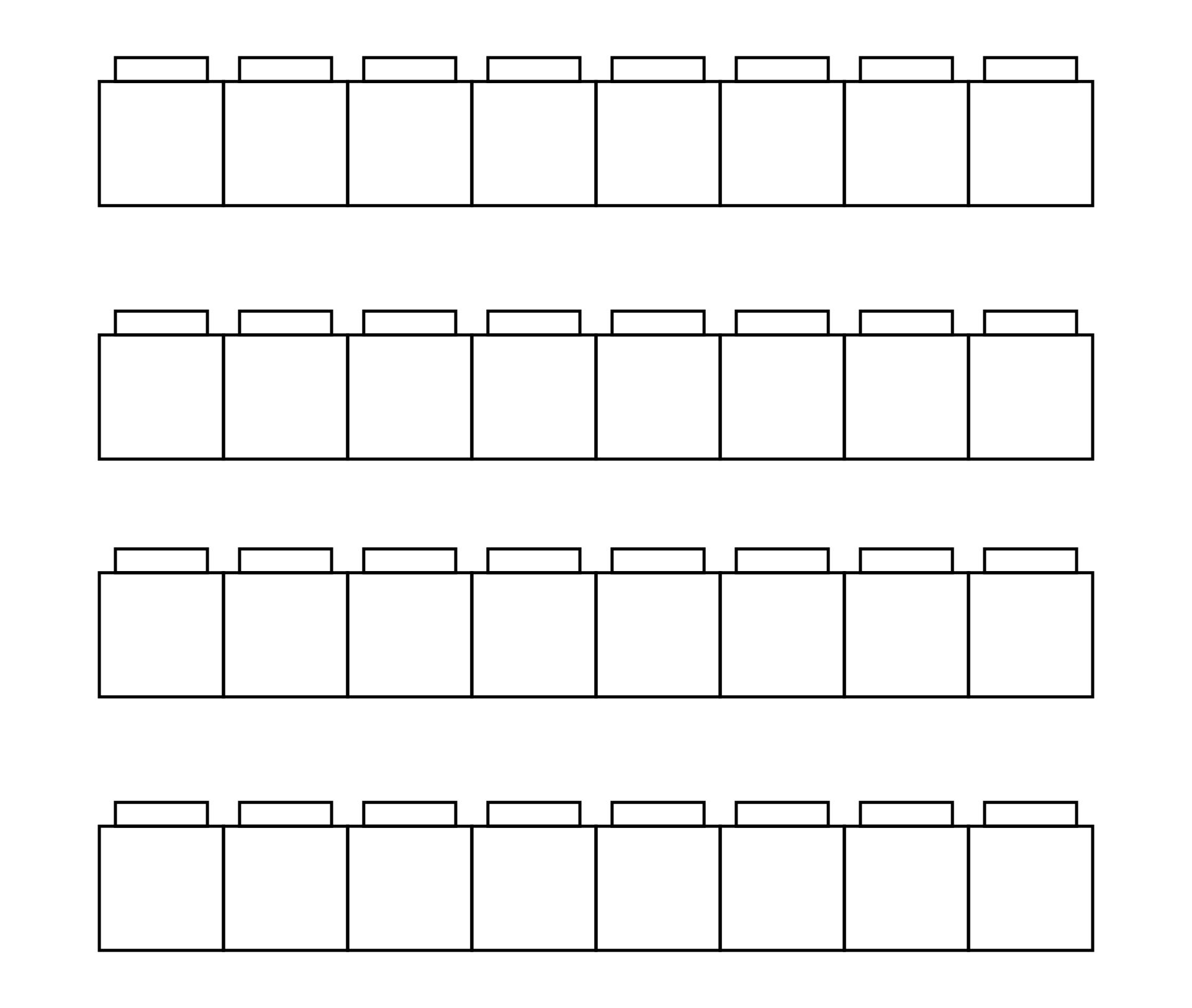 Printable Unifix Cube Template_25199