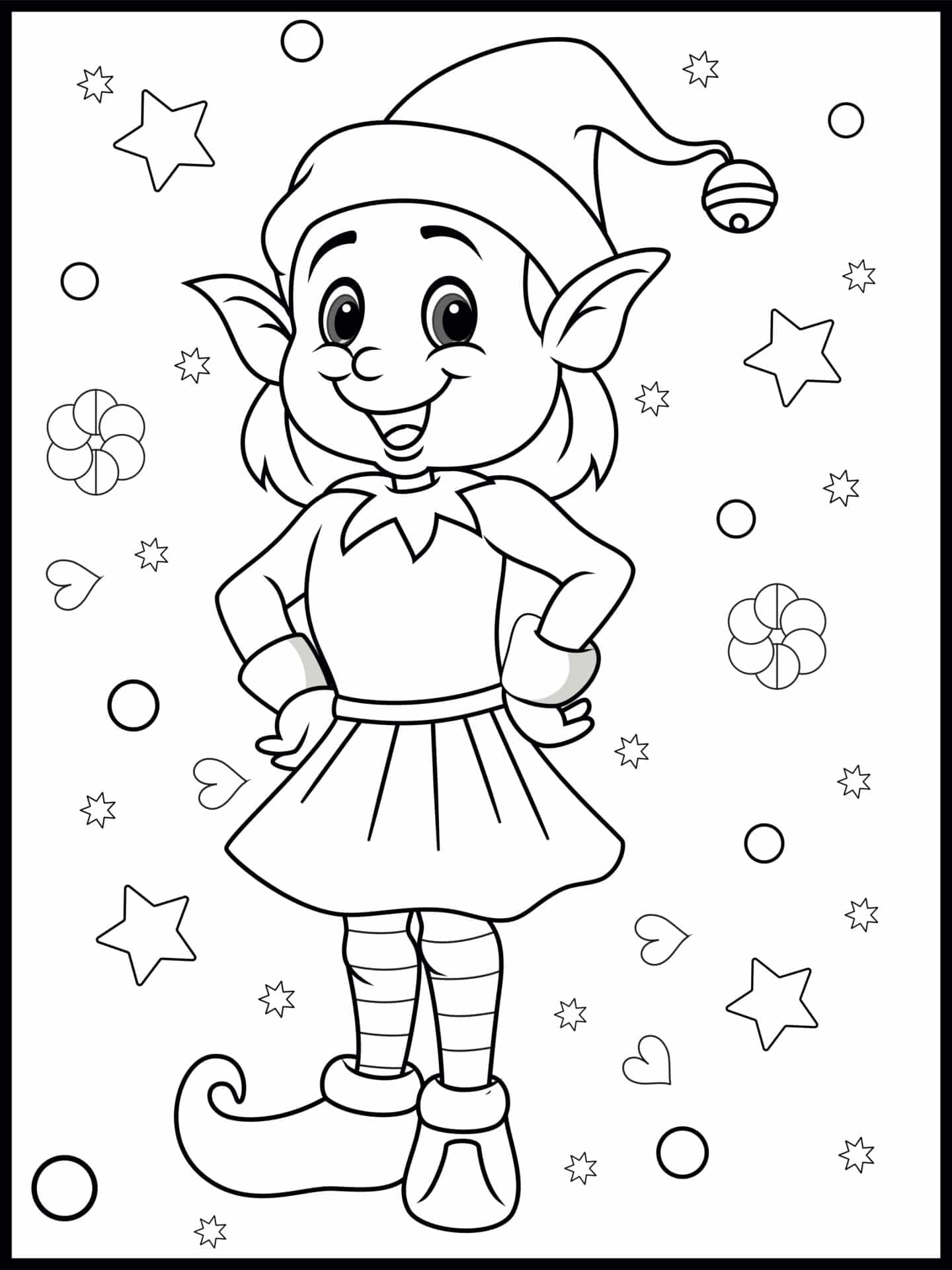 Christmas Coloring Pages Free Printable_51293
