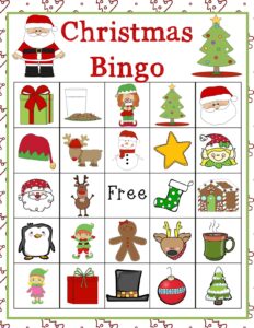 Free Printable Christmas Bingo Cards_69255