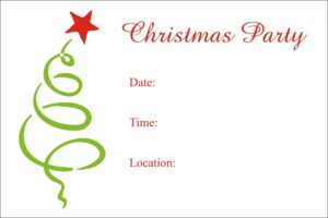 Free Printable Christmas Invitation Templates_56911