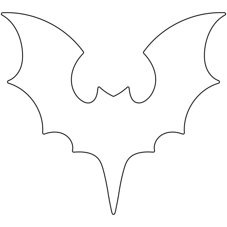 Printable Bat Stencils - Printable JD