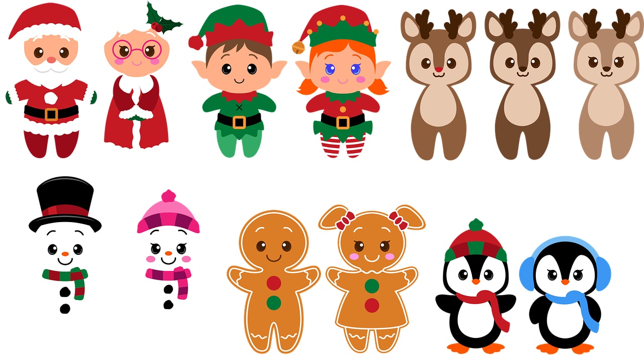 Printable Christmas Character Images_15167