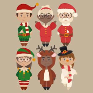 Printable Christmas Character Images_25693