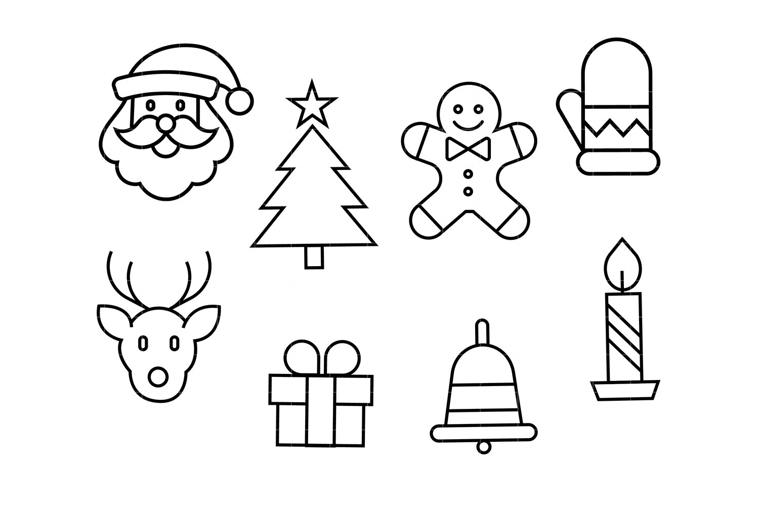 Printable Christmas Characters_25614